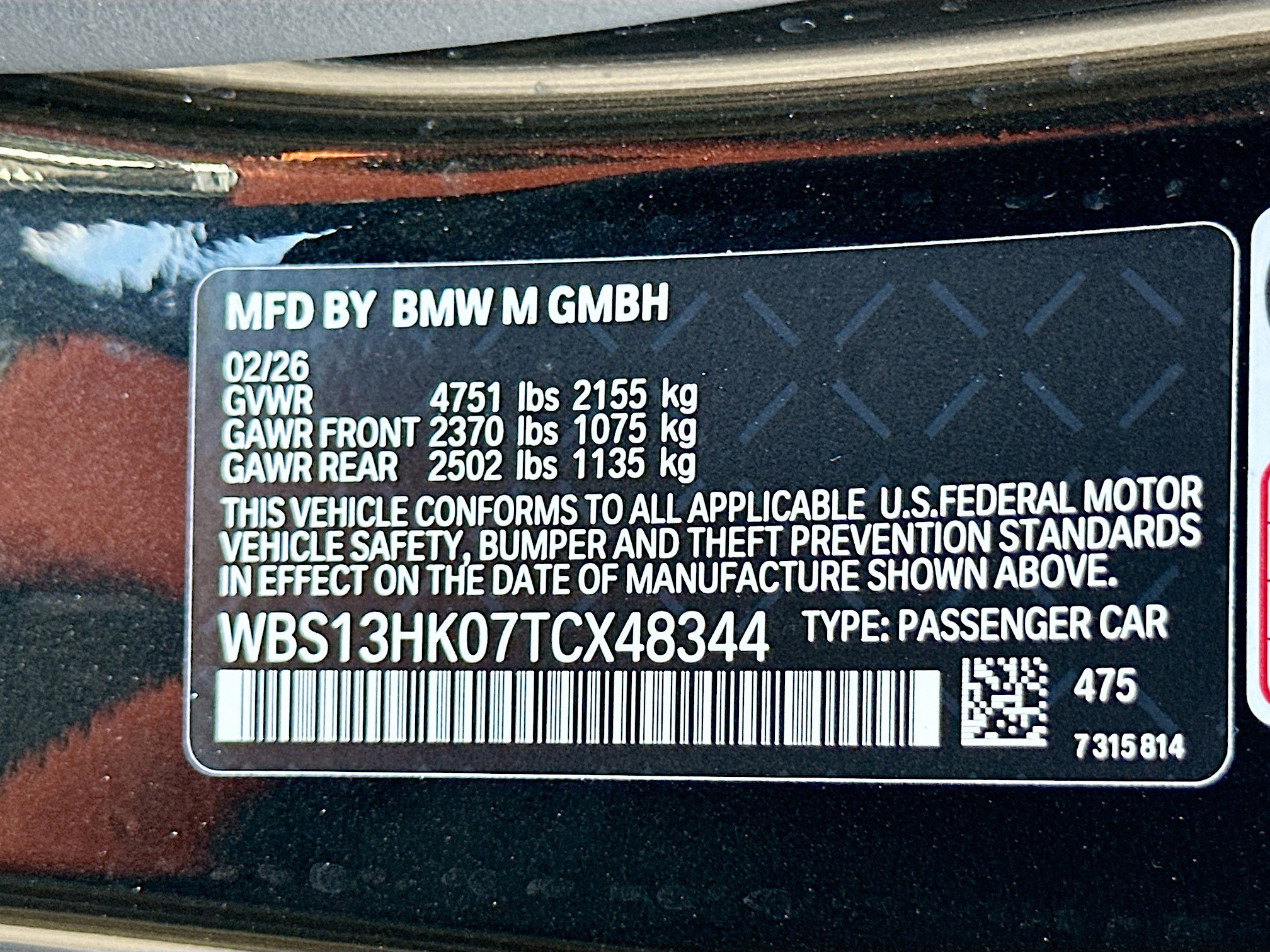 New 2026 BMW M4 Coupe w/ M Carbon Exterior Package image 26