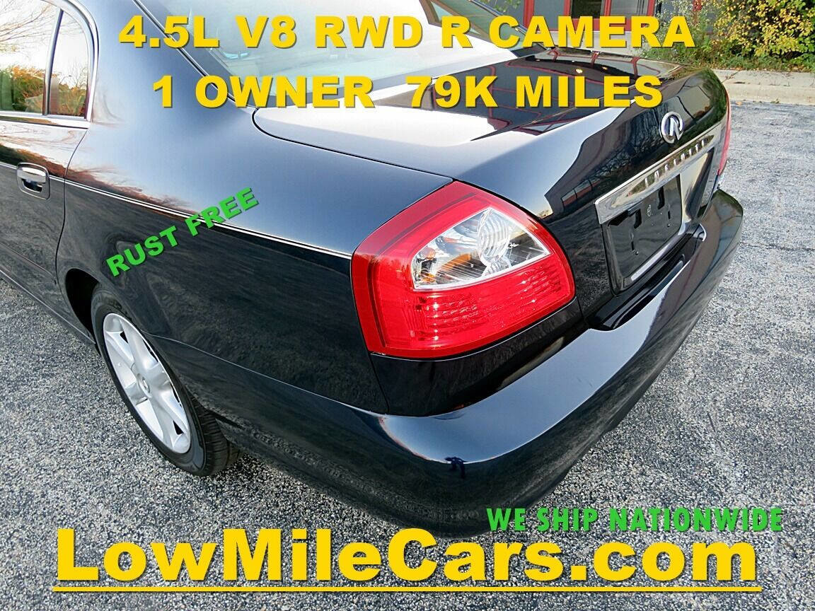 Used 2004 INFINITI Q45 Luxury RWD image 45