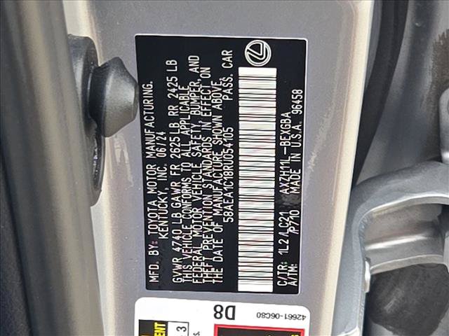 Used 2024 Lexus ES 300h w/ Technology Package FWD image 24