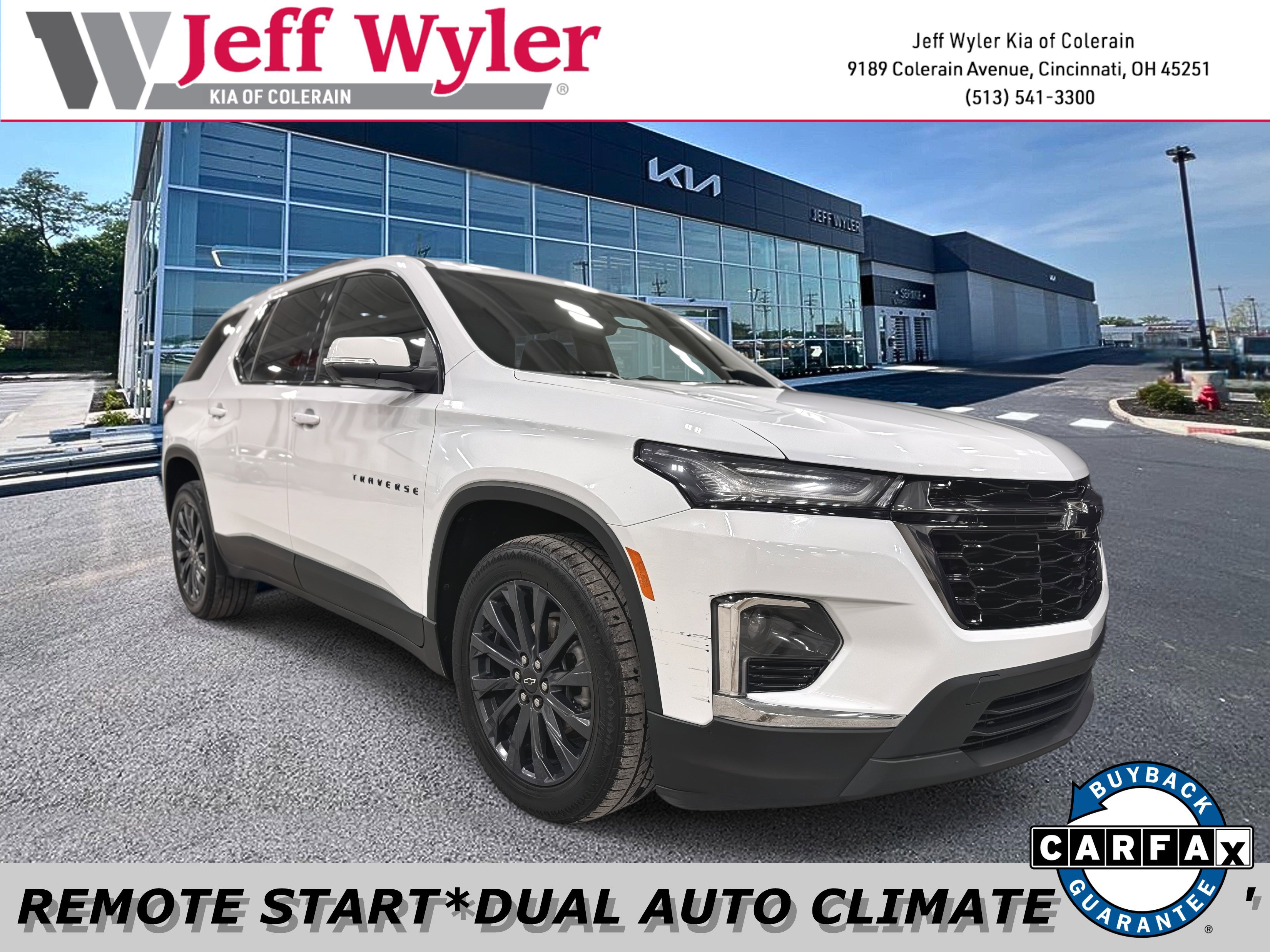 Used 2022 Chevrolet Traverse RS