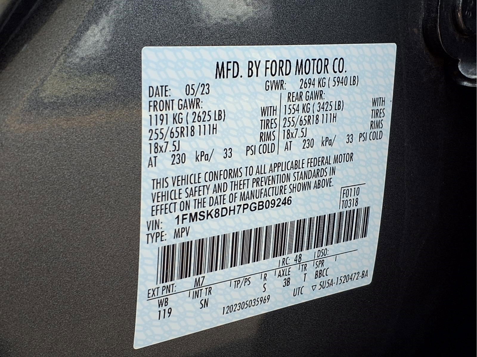 Used 2023 Ford Explorer XLT w/ Equipment Group 202A AWD/4WD image 25