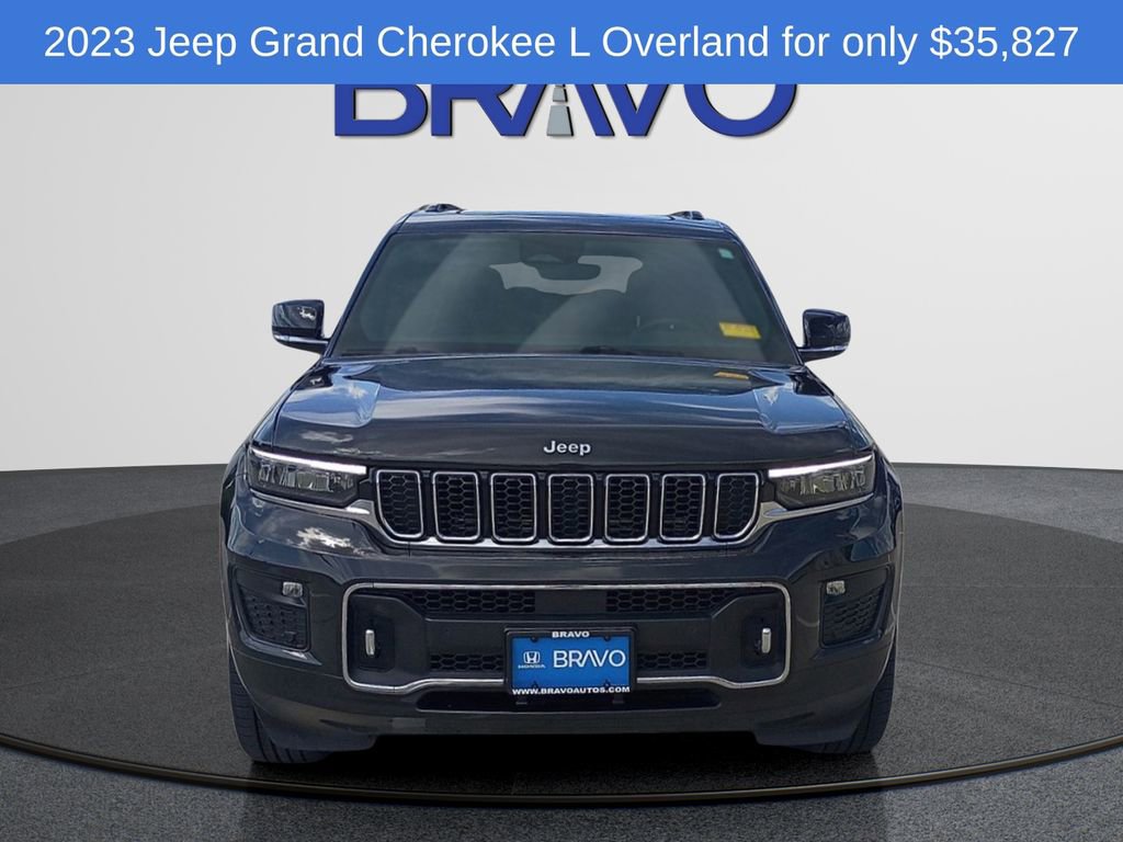 Used 2023 Jeep Grand Cherokee L Overland w/ Trailer Tow Group (B) RWD image 2