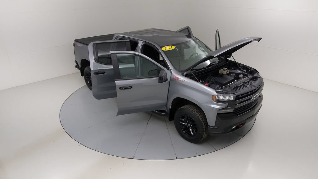 Used 2021 Chevrolet Silverado 1500 LT Trail Boss w/ Bed Protection Package AWD/4WD image 44