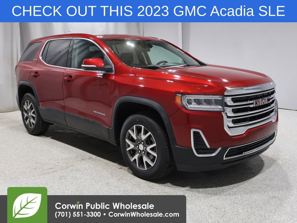 Used 2023 GMC Acadia SLE image 1