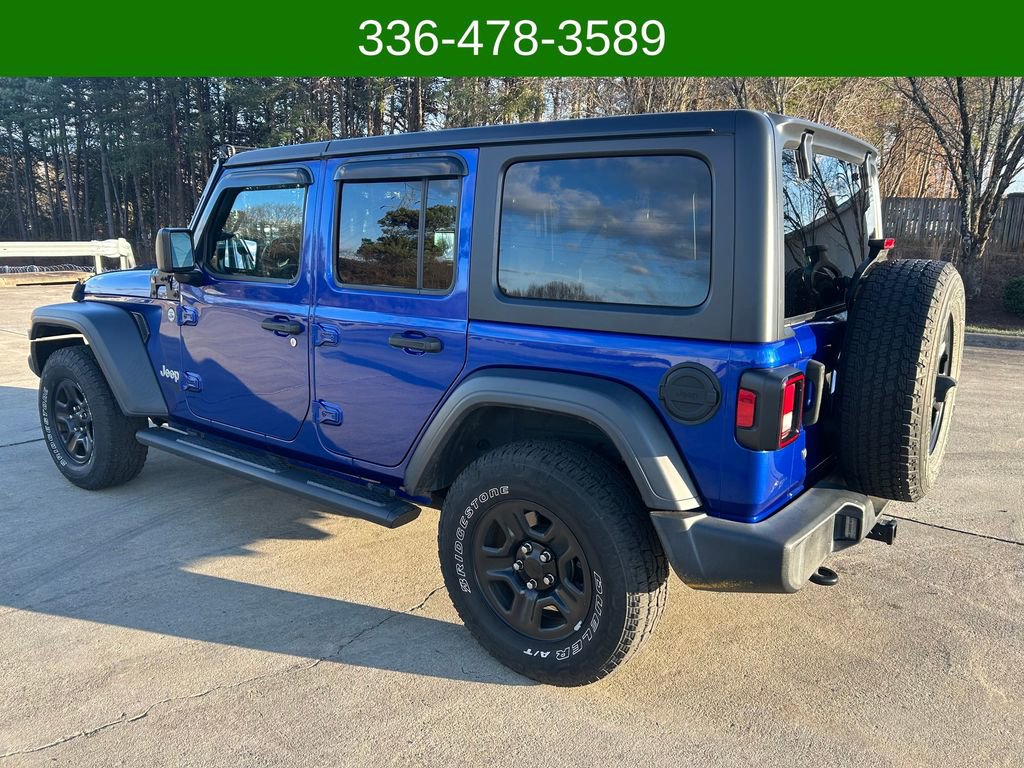 Used 2020 Jeep Wrangler Unlimited Sport image 3