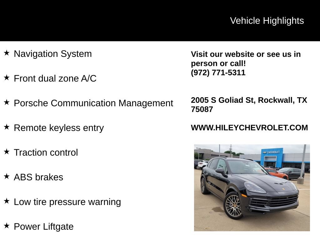 Used 2023 Porsche Cayenne Platinum Edition AWD/4WD image 9