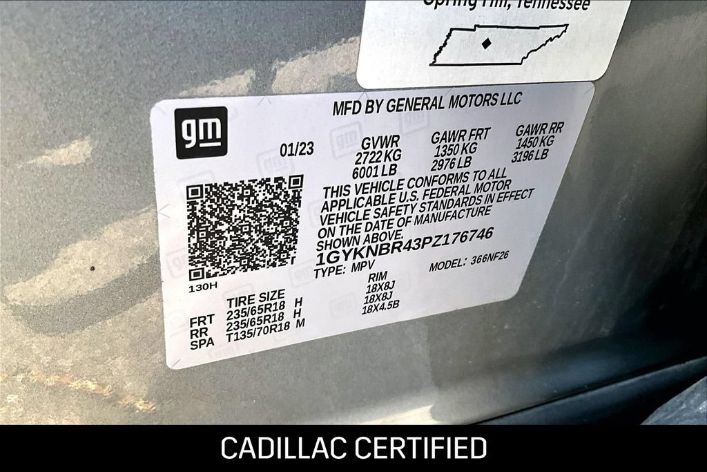 Used 2023 Cadillac XT5 Luxury w/ LPO, Floor Liner Package AWD/4WD image 31