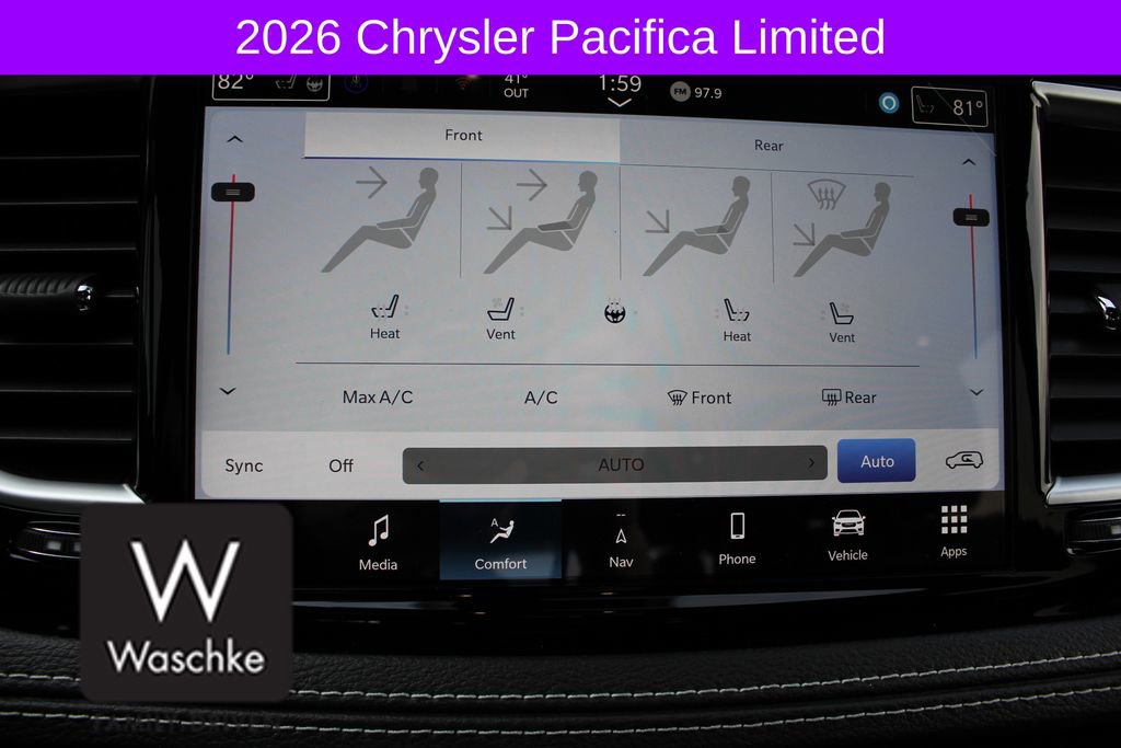 New 2026 Chrysler Pacifica Limited w/ S Appearance Package image 47