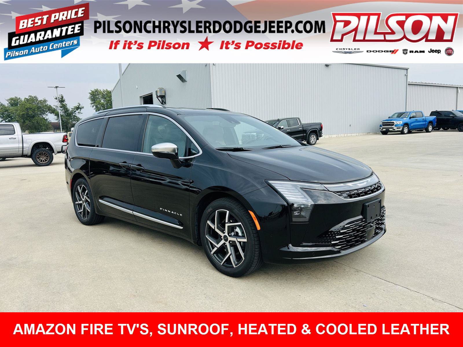 New 2027 Chrysler Pacifica Pinnacle w/ Theater Group