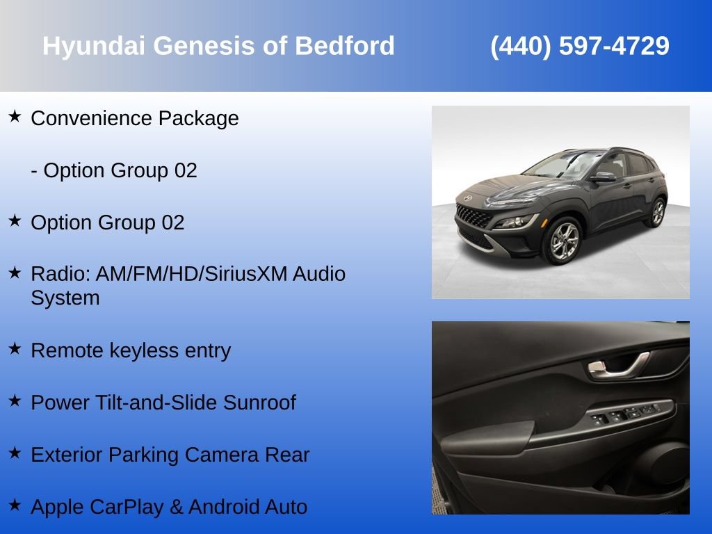 Used 2023 Hyundai Kona SEL w/ Convenience Package FWD image 7