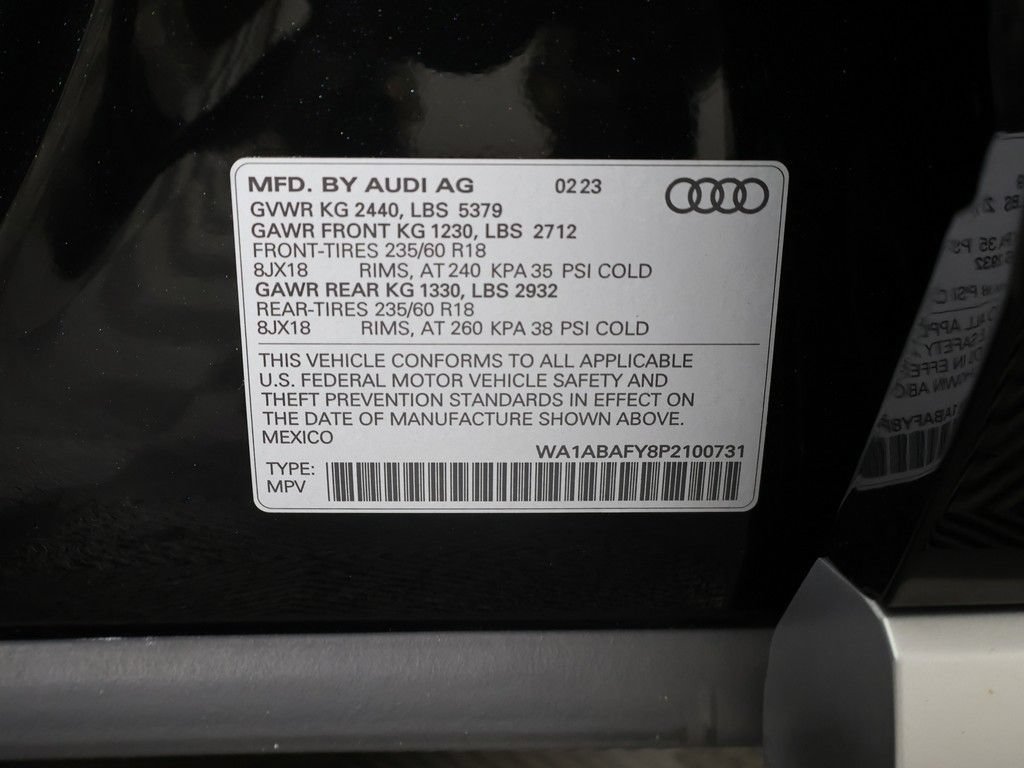 Used 2023 Audi Q5 2.0T Premium w/ Convenience Package AWD/4WD image 55