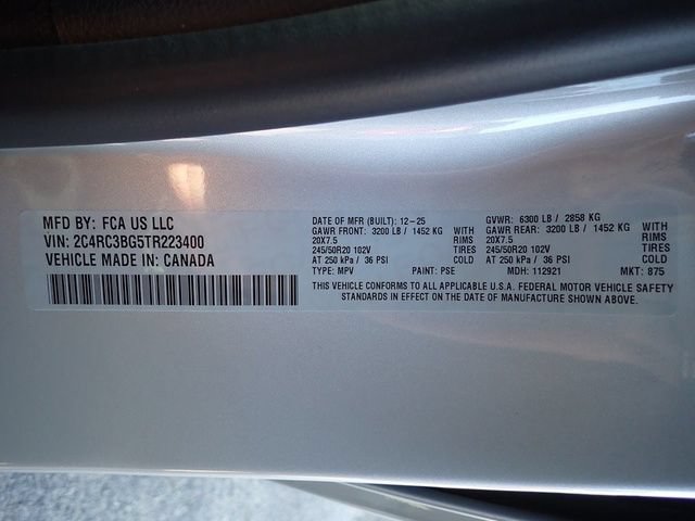 New 2026 Chrysler Pacifica Select w/ S Appearance Package AWD/4WD image 18