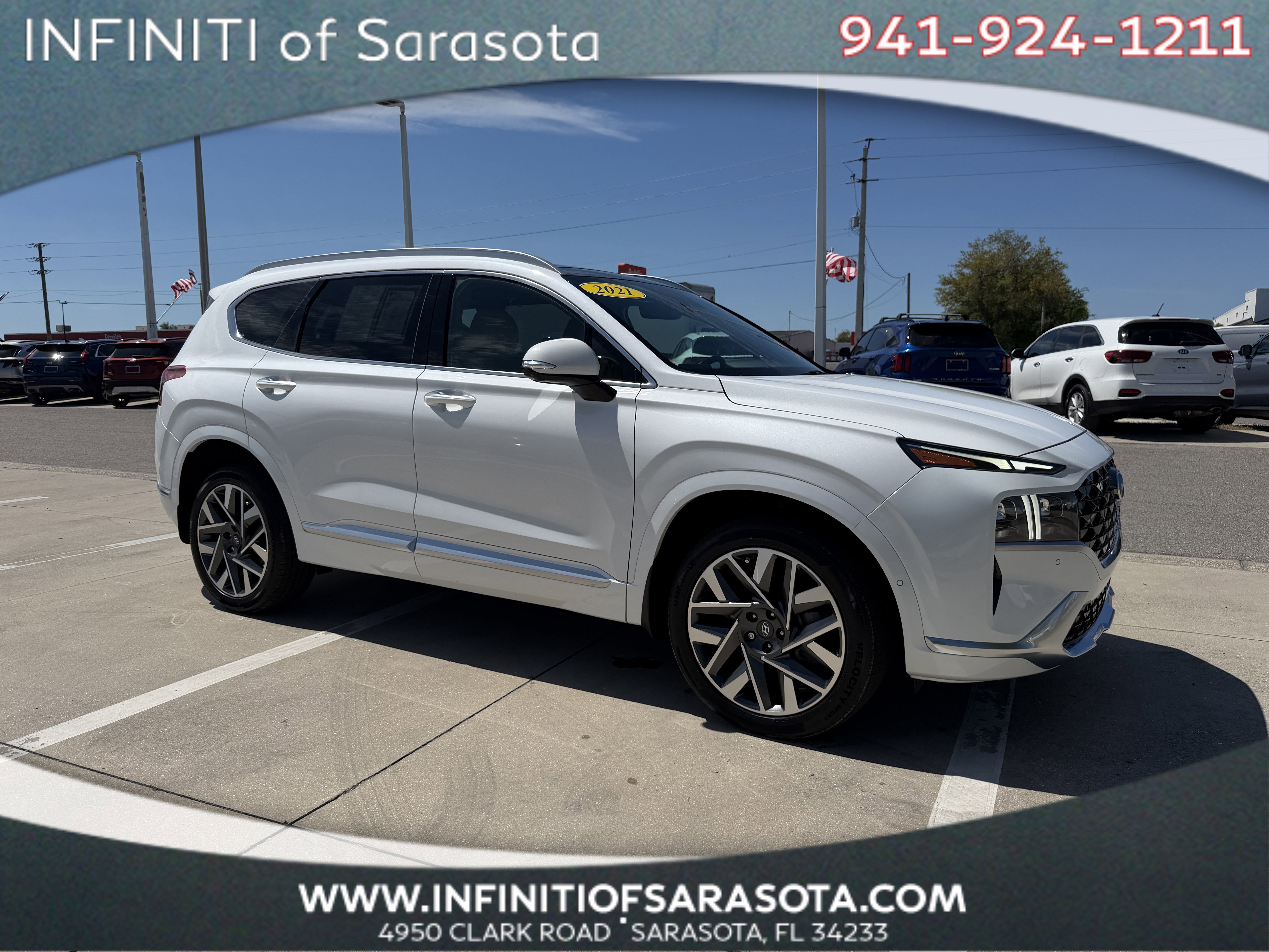 Used 2021 Hyundai Santa Fe Calligraphy AWD/4WD image 1