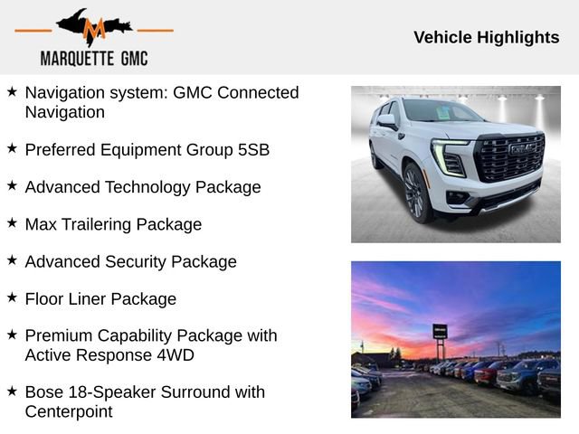 Used 2025 GMC Yukon XL Denali Ultimate w/ LPO, Floor Liner Package image 10