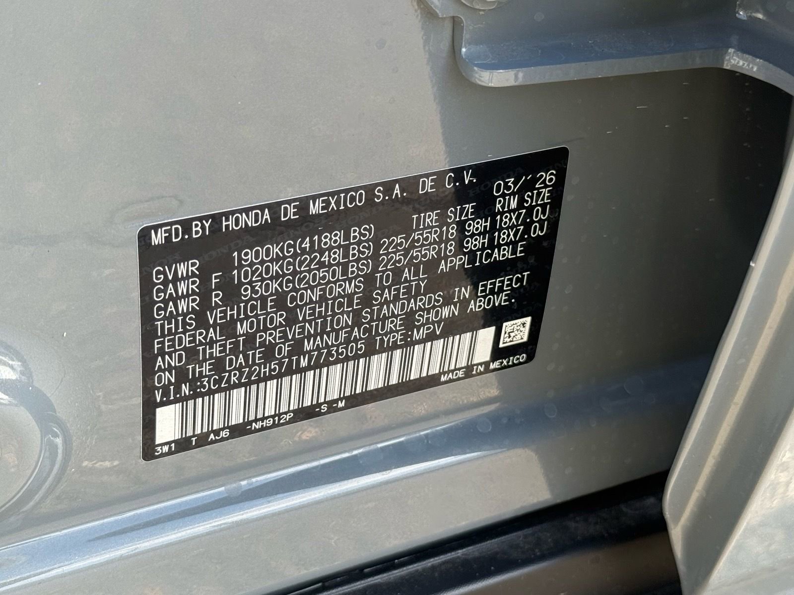 New 2026 Honda HR-V Sport image 32