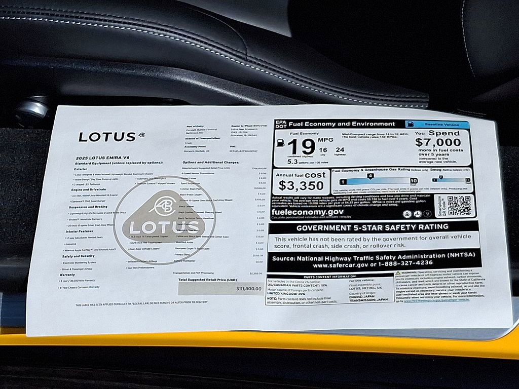 Used 2025 Lotus Emira image 34