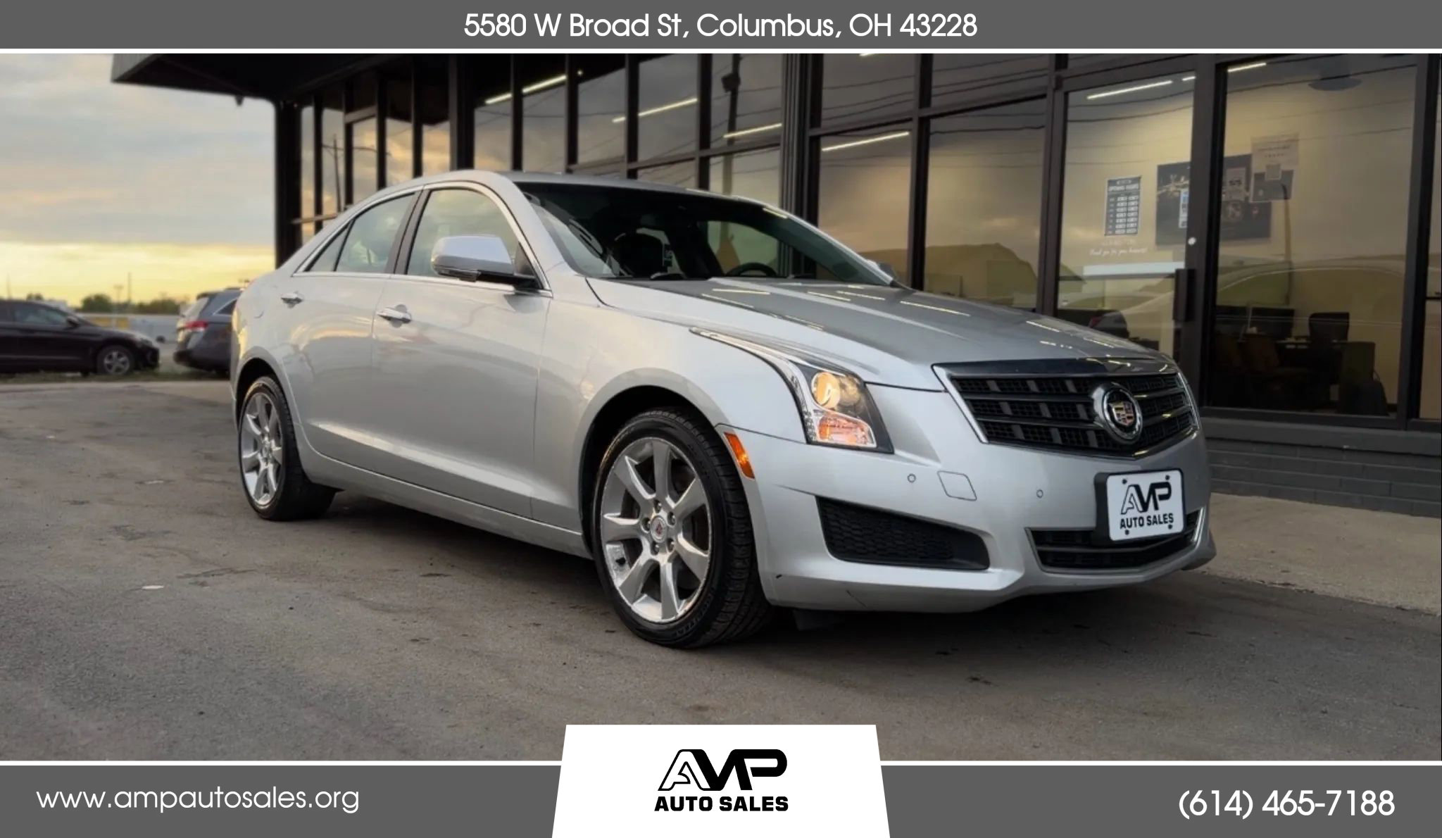 Used 2014 Cadillac ATS Luxury w/ Sun And Sound Package image 1