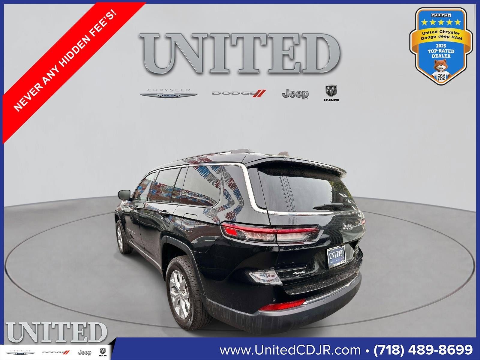Used 2023 Jeep Grand Cherokee L Limited AWD/4WD image 2