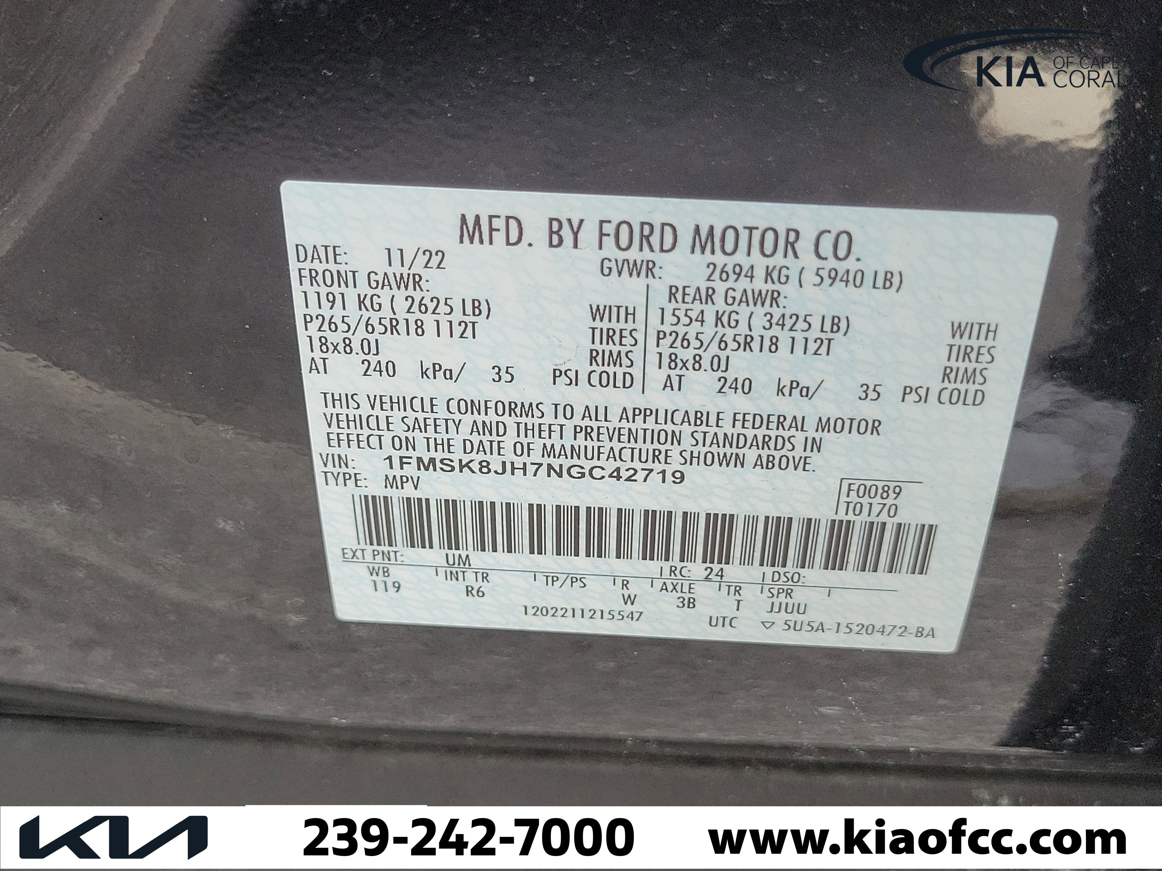 Used 2022 Ford Explorer Timberline w/ Timberline Technology Package AWD/4WD image 32