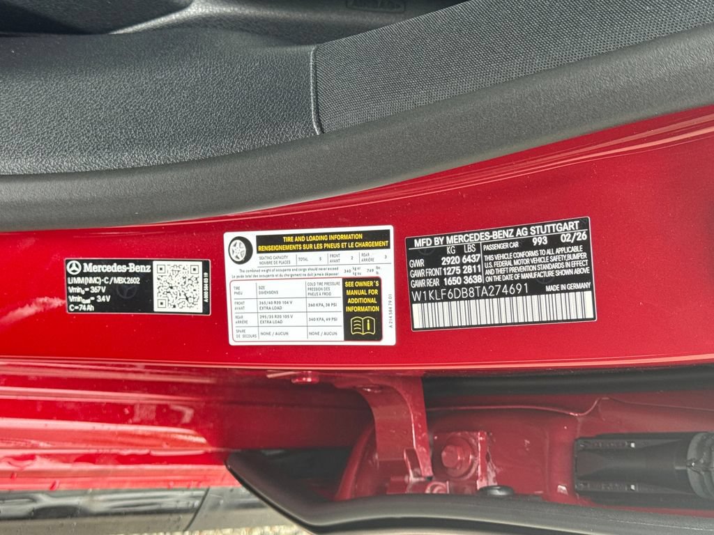 New 2026 Mercedes-Benz E 53 AMG e 4MATIC Sedan image 25
