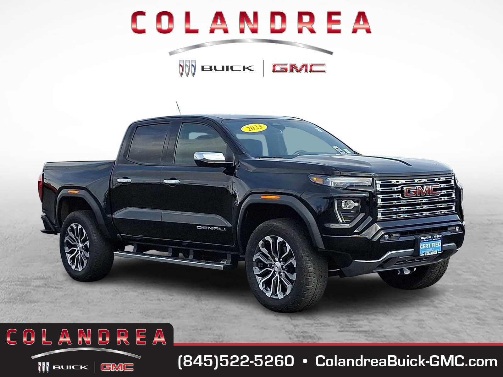 Certified 2023 GMC Canyon Denali w/ Denali Black Edition image 1