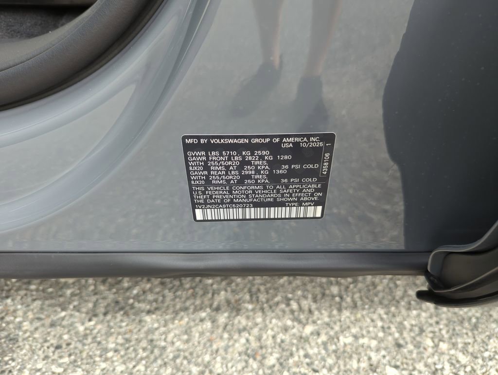 New 2026 Volkswagen Atlas SE image 45