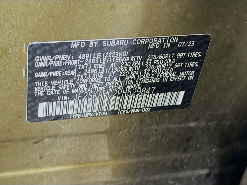 Certified 2023 Subaru Forester Wilderness AWD/4WD image 43