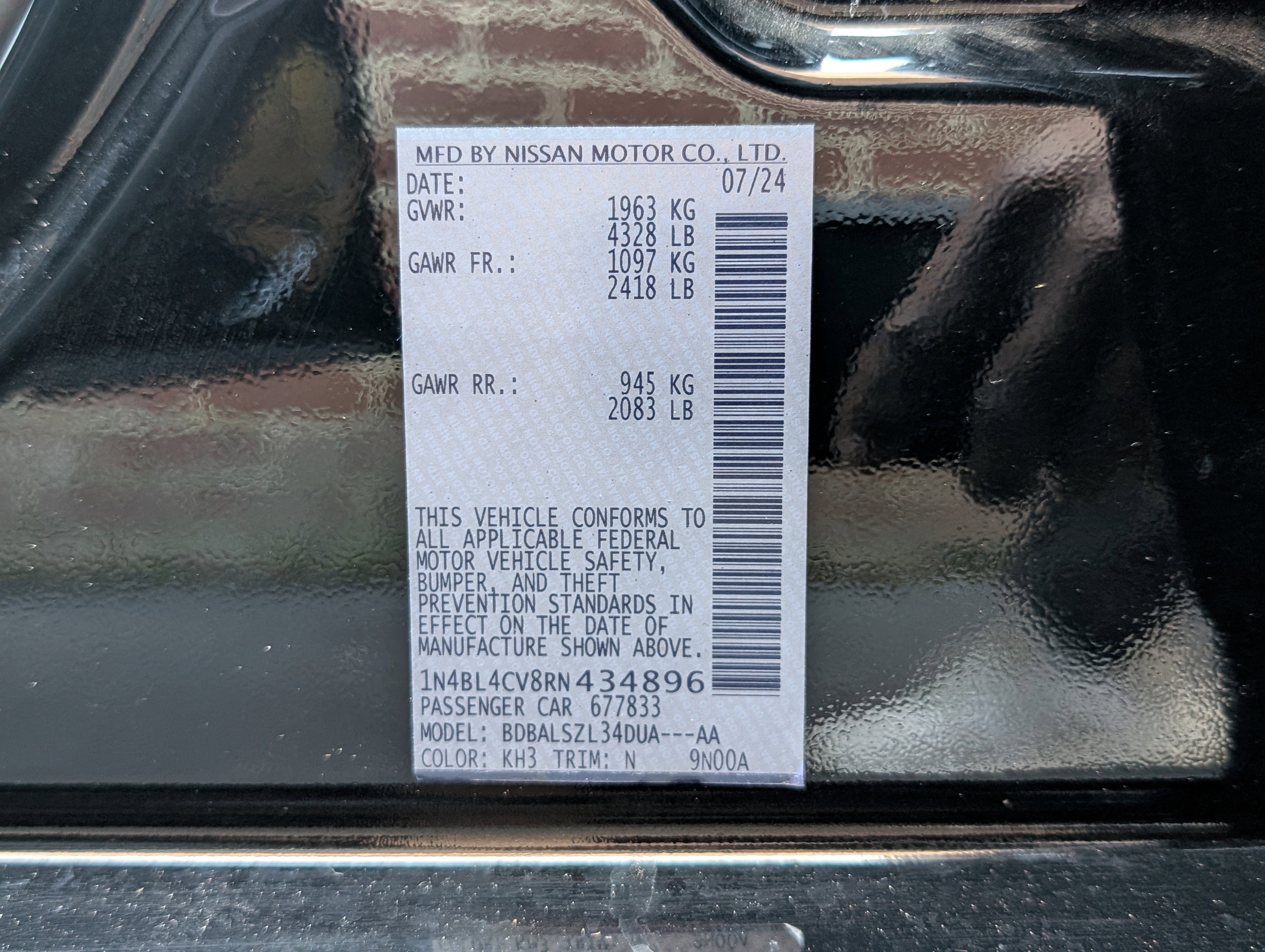 Used 2024 Nissan Altima 2.5 SR FWD image 34