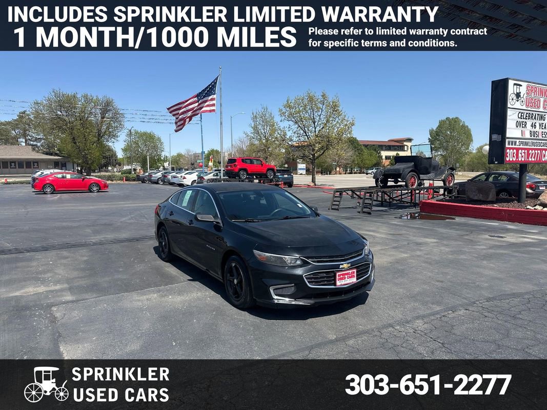 Used 2017 Chevrolet Malibu LS