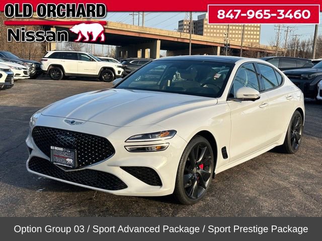 Used 2023 Genesis G70 3.3T w/ Sport Prestige Package
