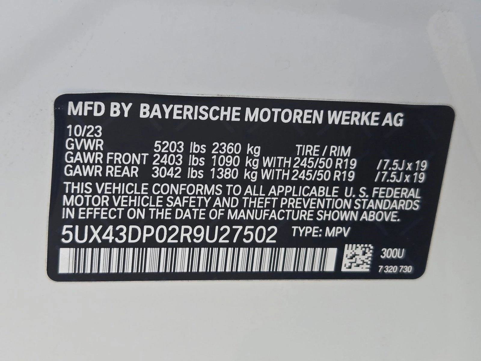 Used 2024 BMW X3 sDrive30i RWD image 23