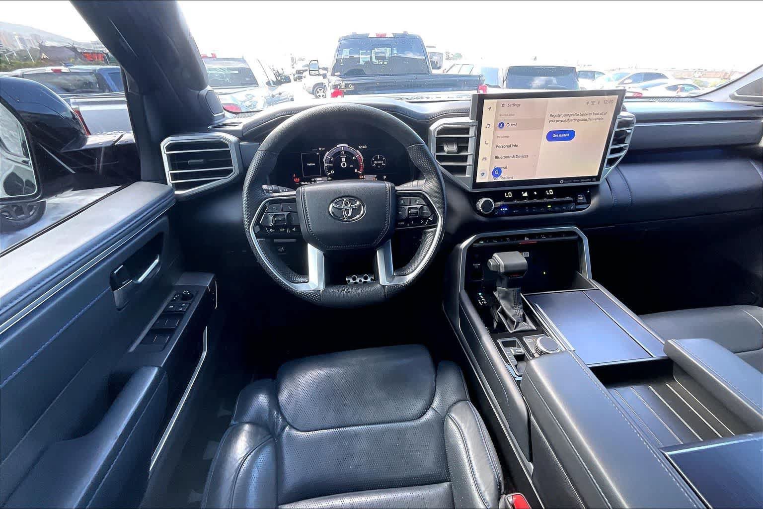 Used 2024 Toyota Tundra Platinum w/ TRD Off-Road Package AWD/4WD image 14
