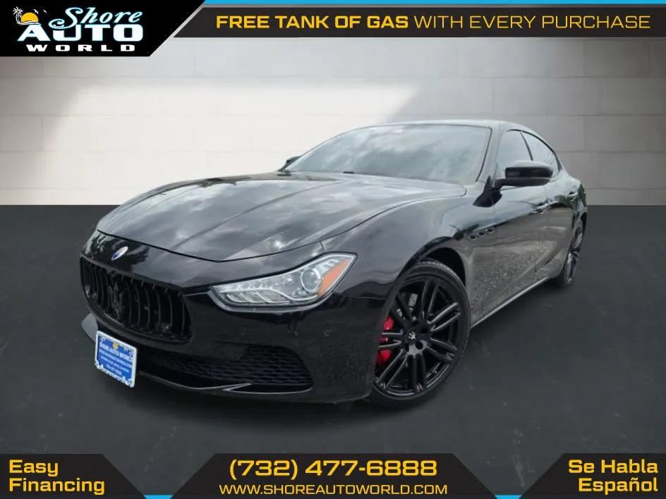 Used 2017 Maserati Ghibli S Q4 AWD/4WD image 1