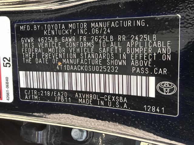 Certified 2025 Toyota Camry SE FWD image 26