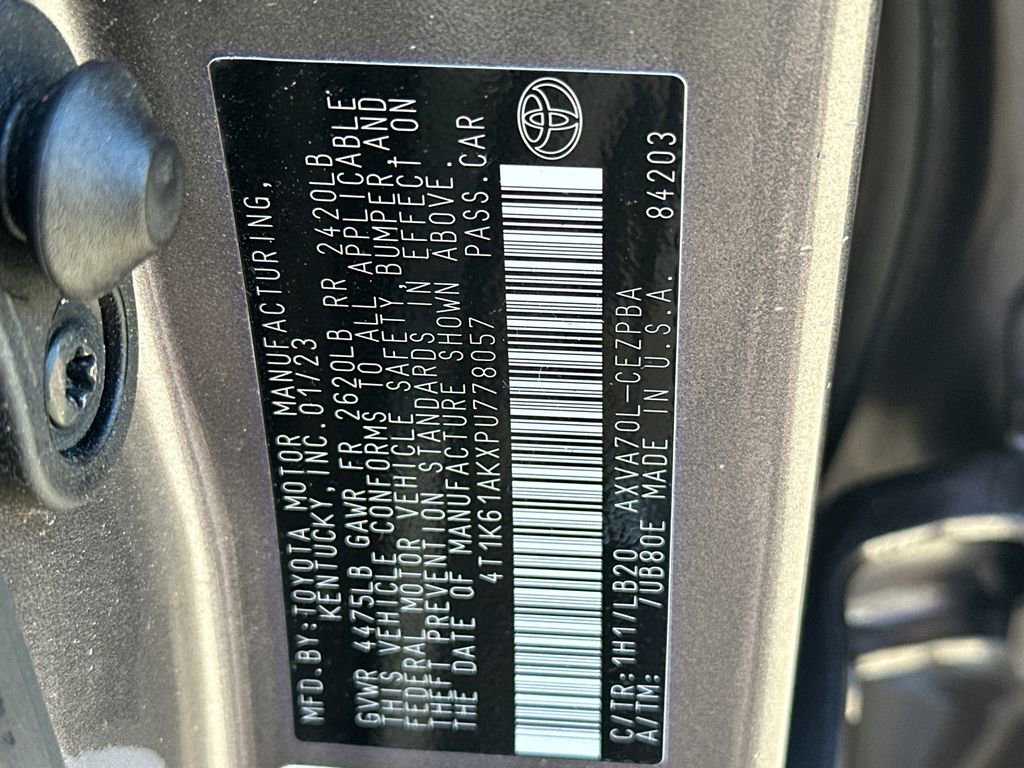 Certified 2023 Toyota Camry XSE w/ Navigation Package image 37