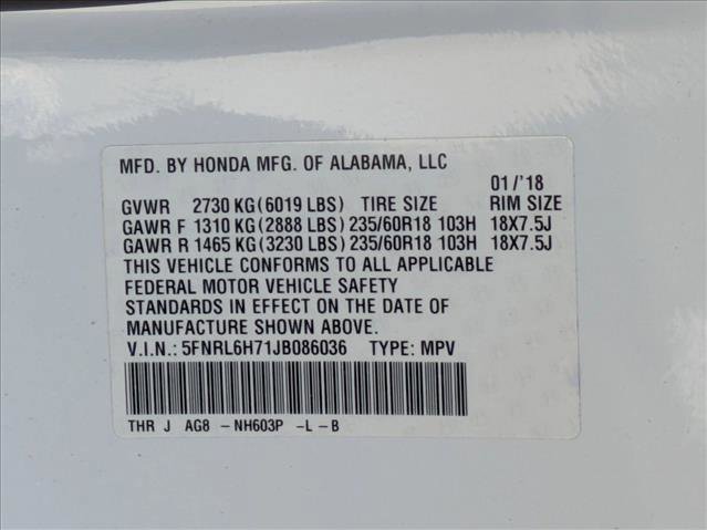 Used 2018 Honda Odyssey EX-L image 20