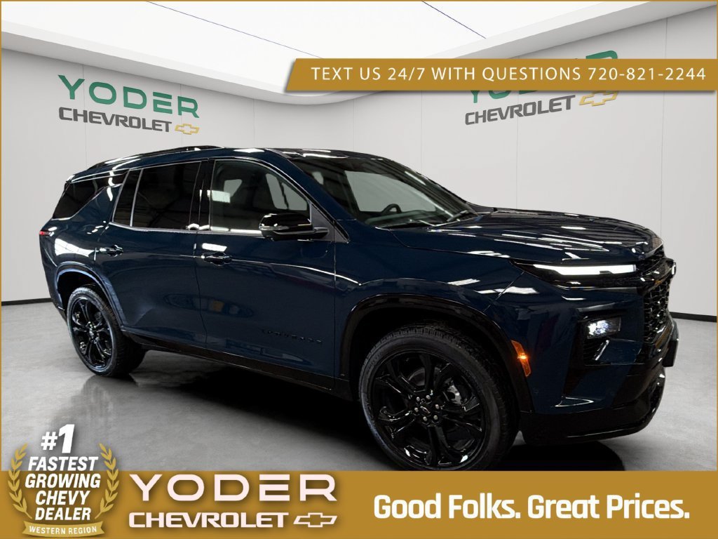 New 2027 Chevrolet Traverse RS w/ LPO, Floor Liner Package