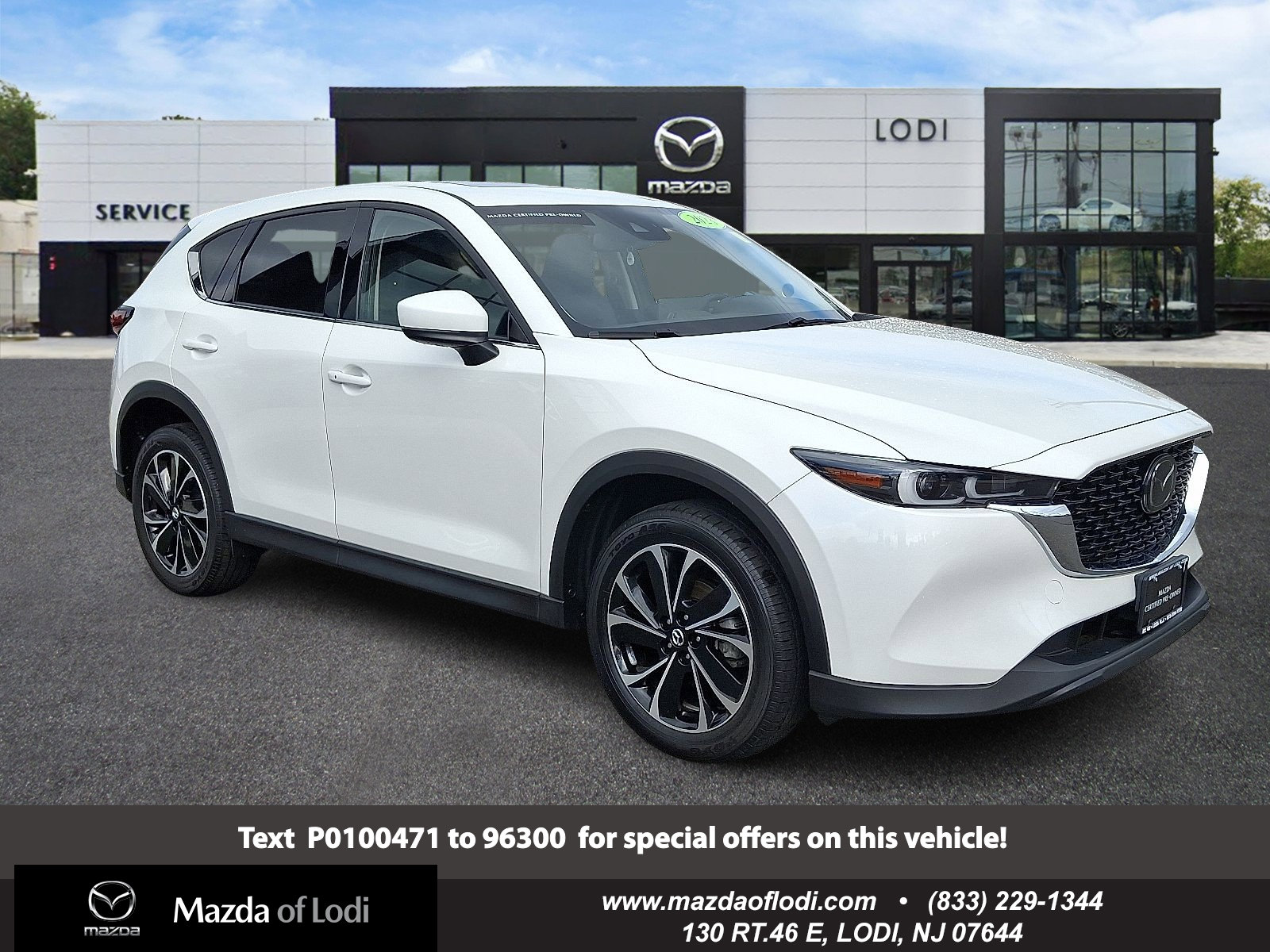 Certified 2023 MAZDA CX-5 AWD 2.5 S w/ Premium Plus Pkg image 1