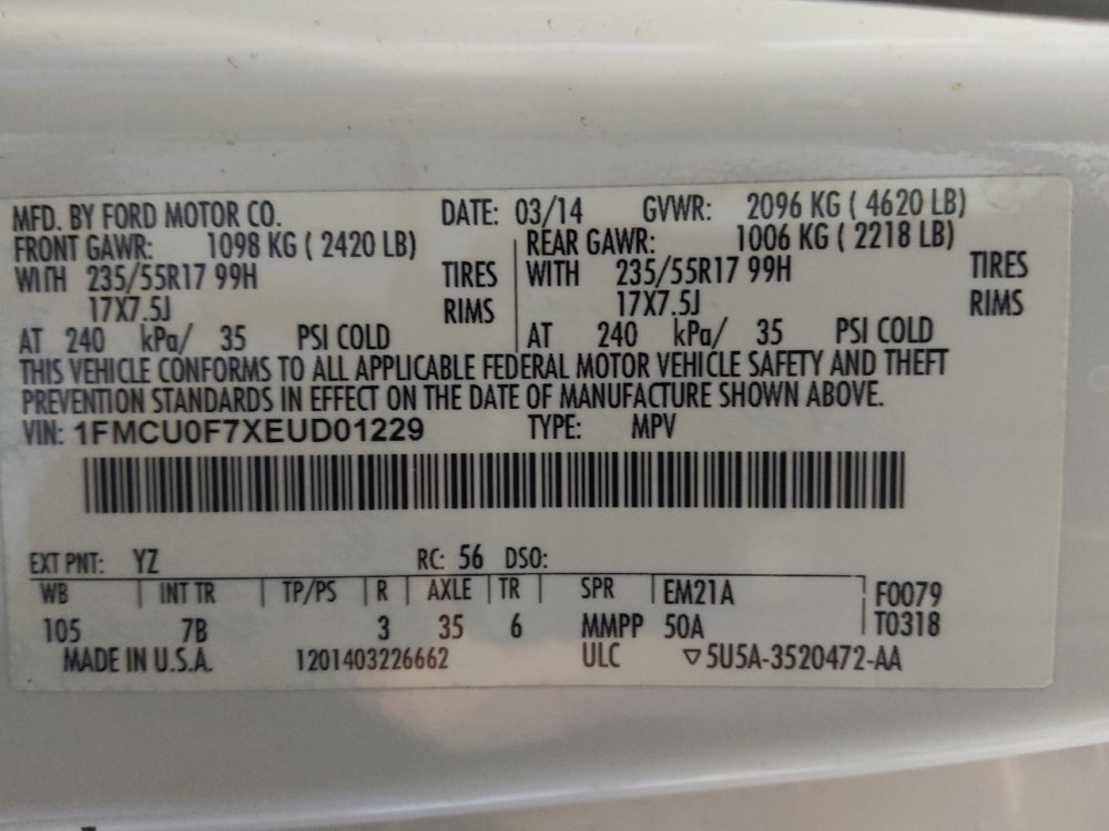 Used 2014 Ford Escape S FWD image 33