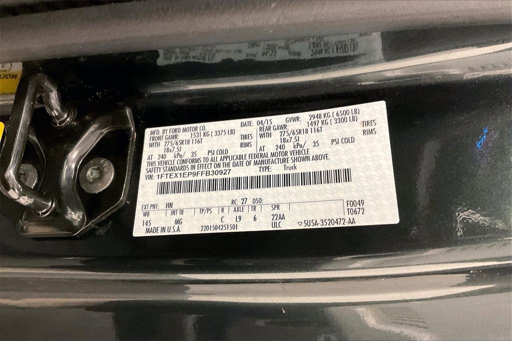 Used 2015 Ford F150 XLT w/ Equipment Group 301A Mid image 20