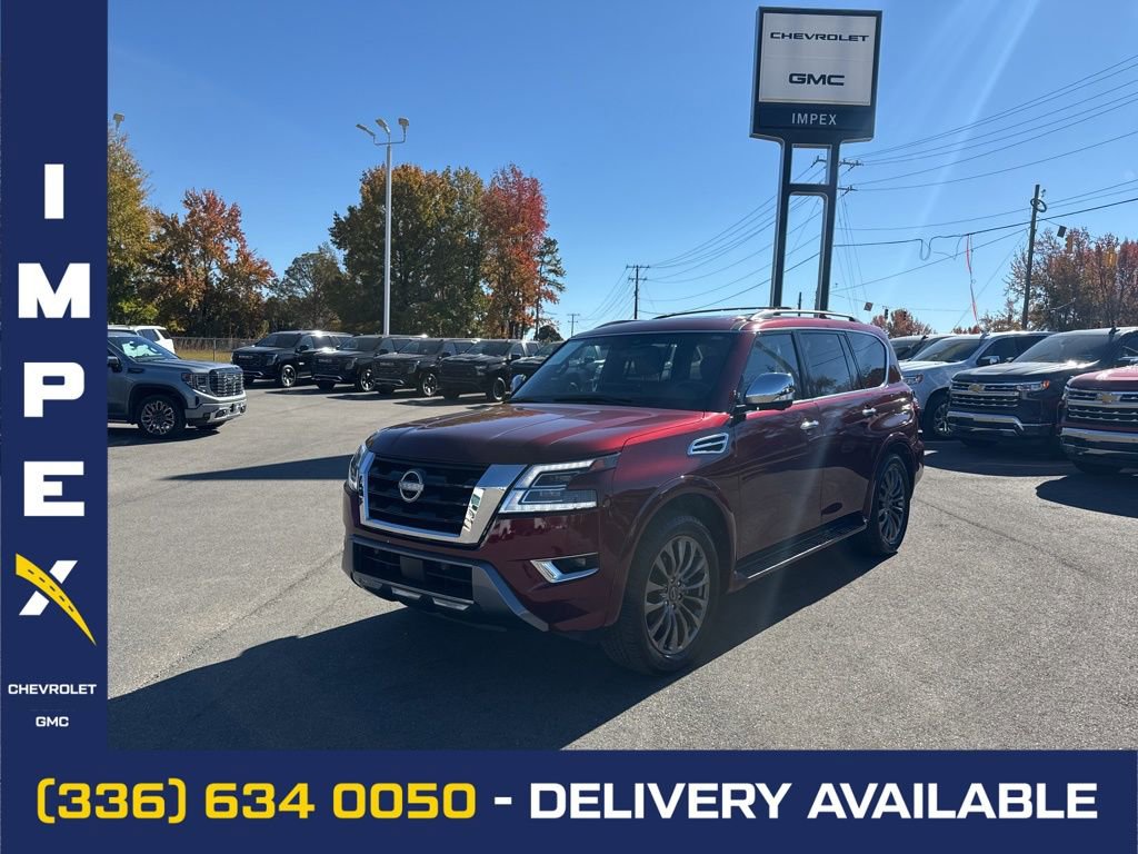 Used 2024 Nissan Armada Platinum w/ Captain's Chairs Package