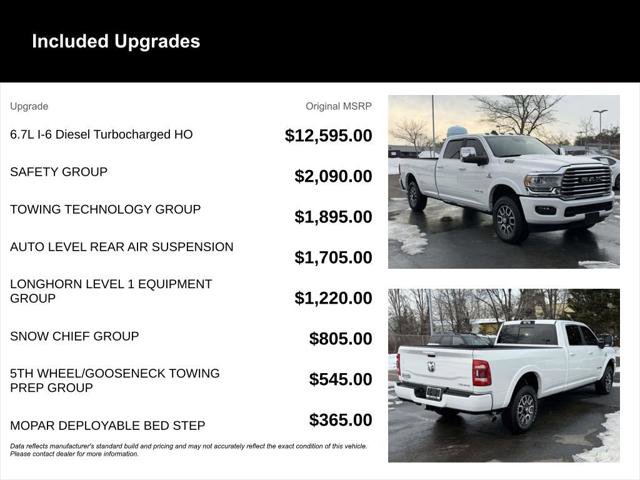 Certified 2024 RAM 3500 Limited w/ Safety Group AWD/4WD image 11