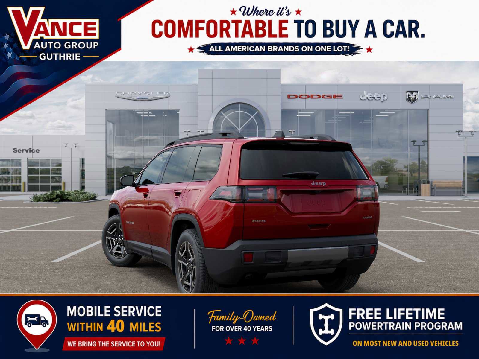 New 2026 Jeep Cherokee Laredo AWD/4WD image 3