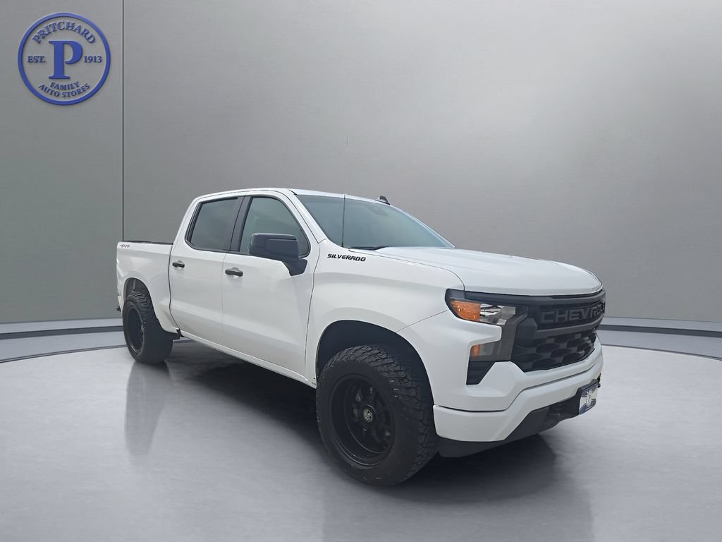 Used 2023 Chevrolet Silverado 1500 Custom w/ LPO, Dark Essentials Package