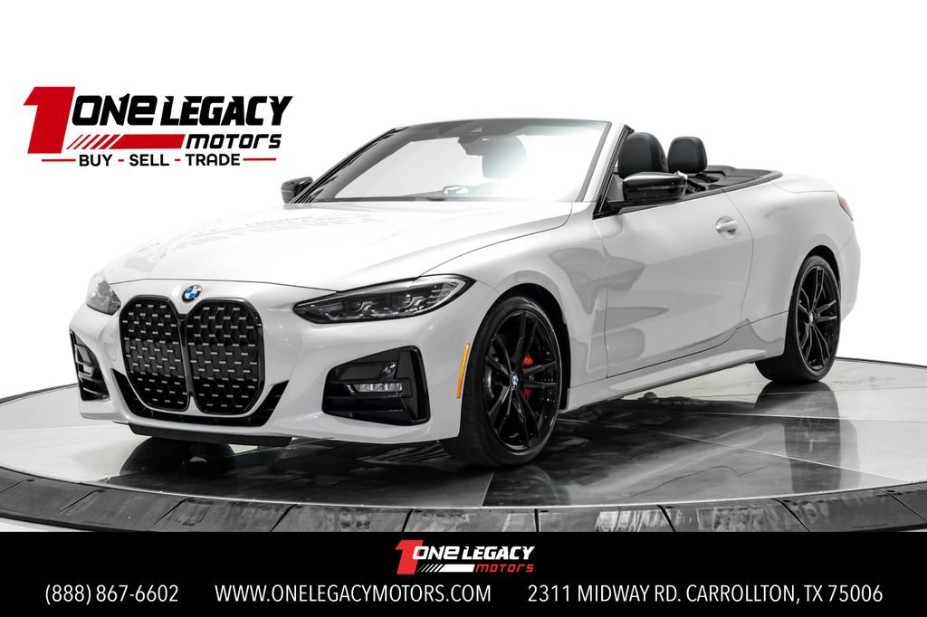 Used 2021 BMW 430i Convertible w/ M Sport Package