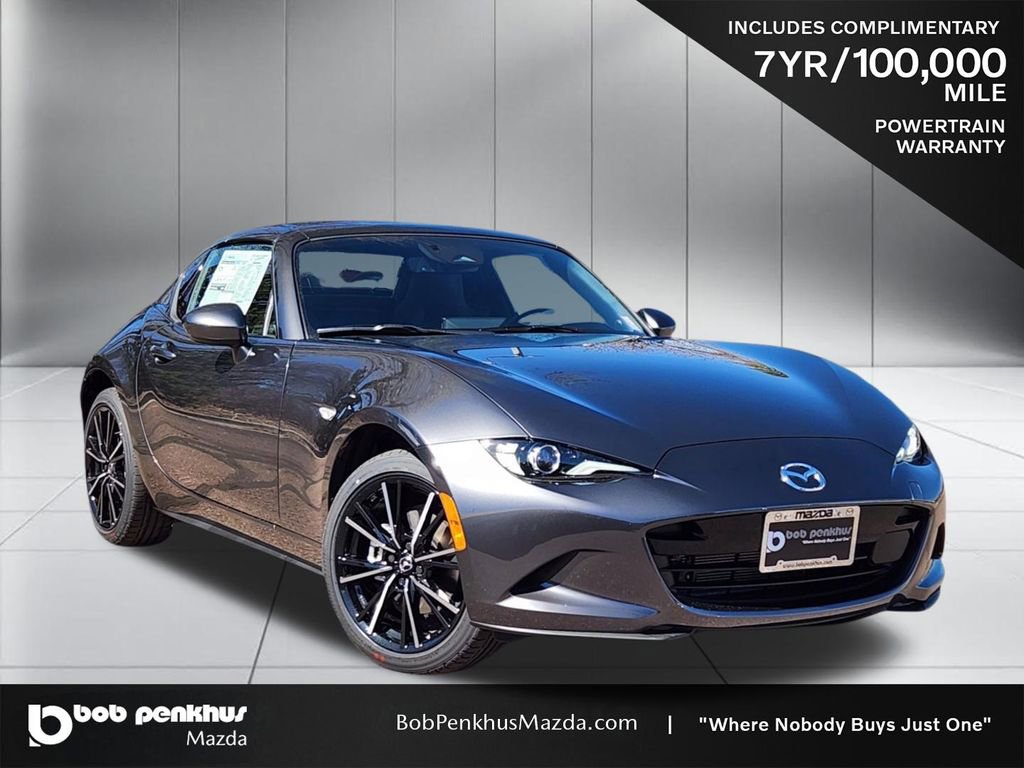New 2026 MAZDA MX-5 Miata RF Grand Touring w/ Weather Package 360° Tour