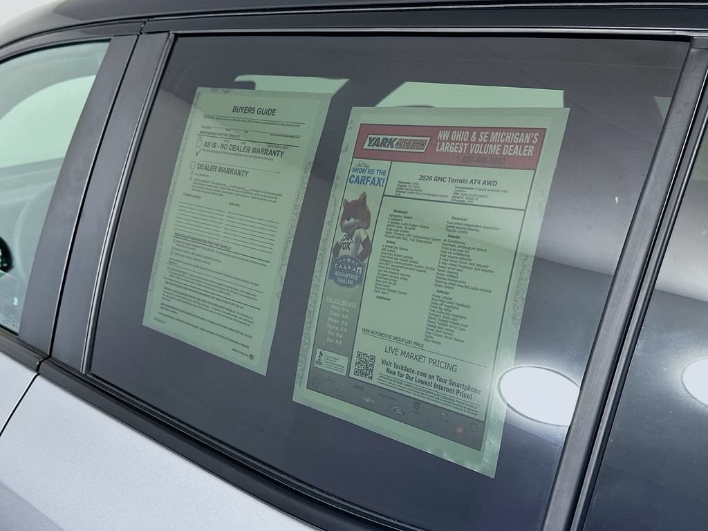 Used 2026 GMC Terrain AT4 w/ Convenience Package III AWD/4WD image 13