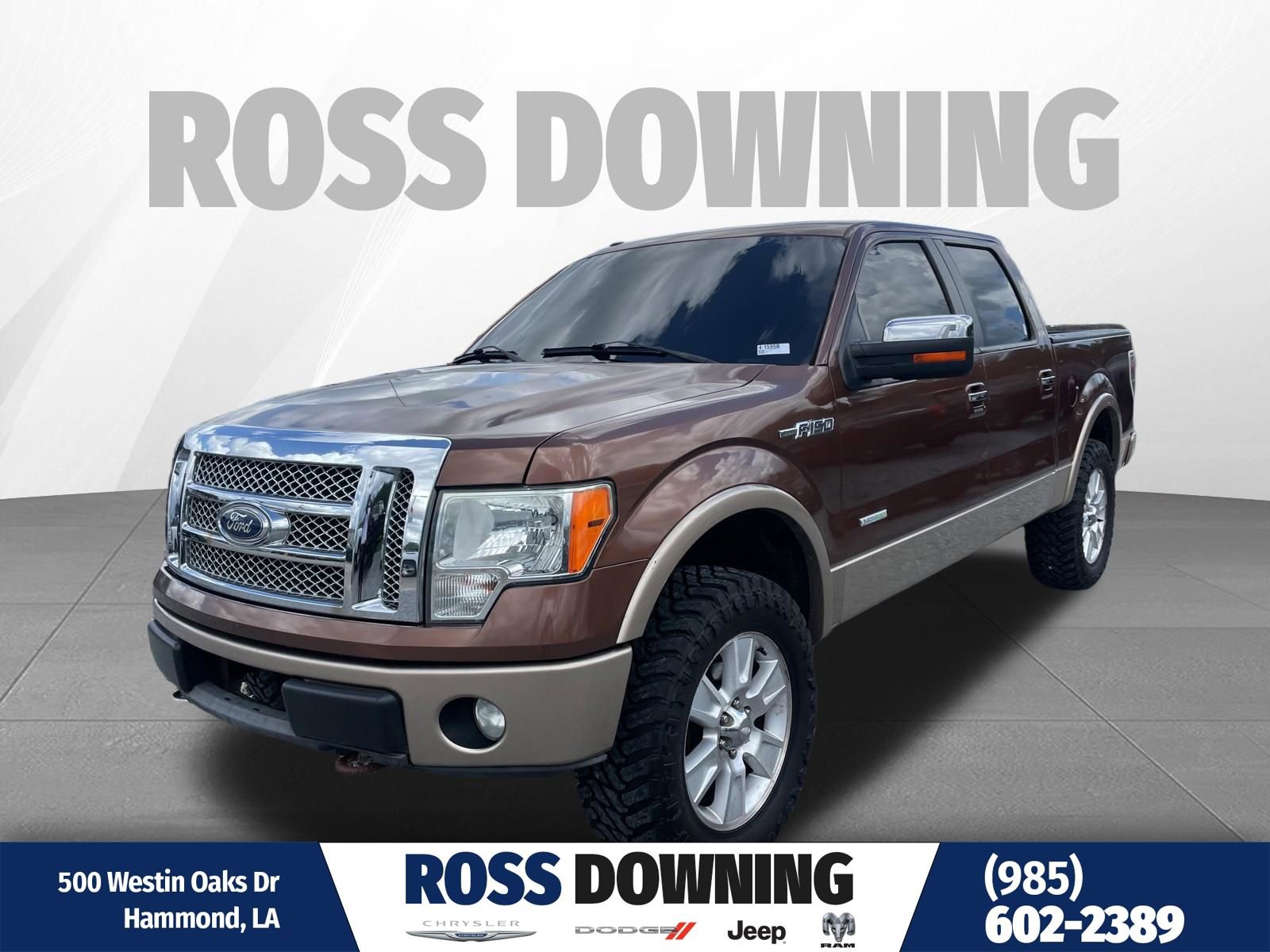 Used 2011 Ford F150 Lariat w/ Lariat Chrome Pkg