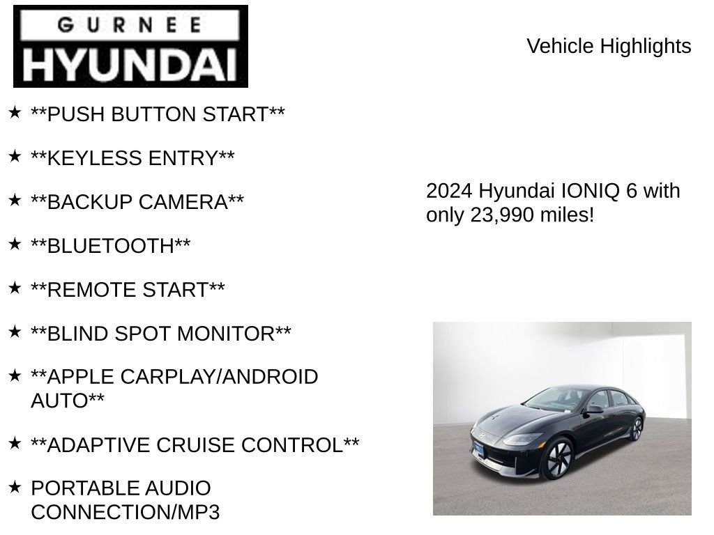 Used 2024 Hyundai Ioniq 6 SE image 7