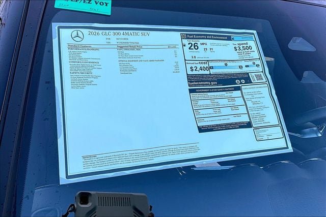 New 2026 Mercedes-Benz GLC 300 4MATIC image 17